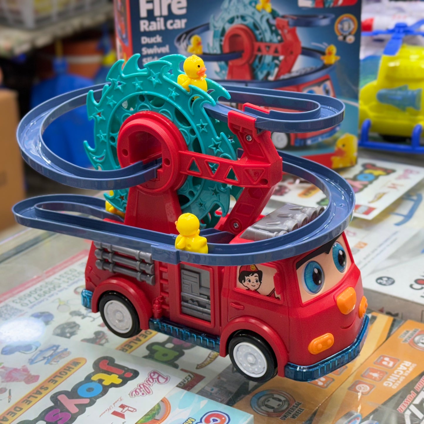 Fire Rail Car