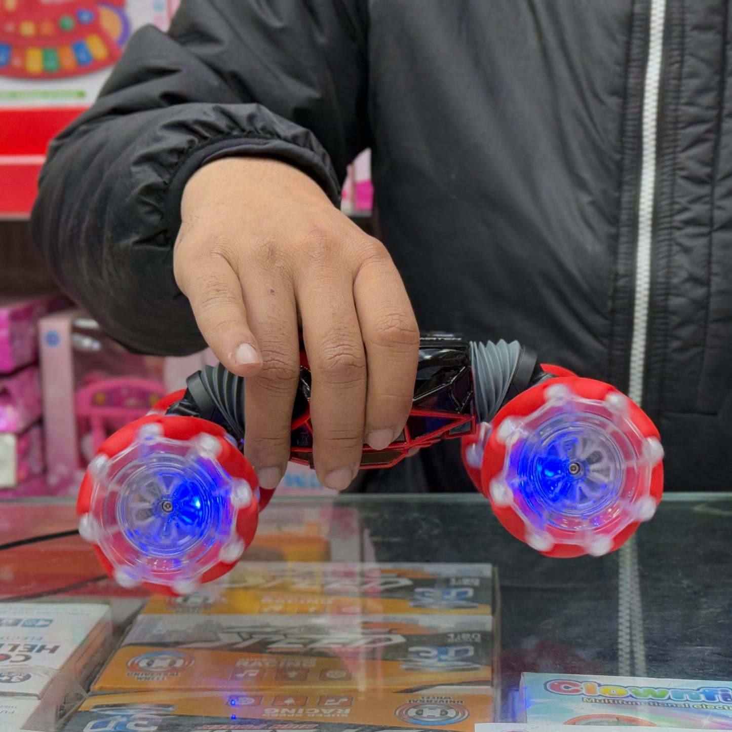 RC Watch Remote Deformation Car