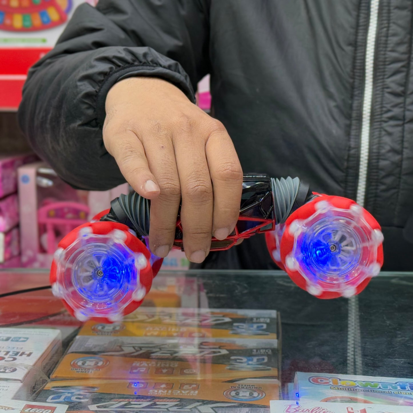 RC Watch Remote Deformation Car