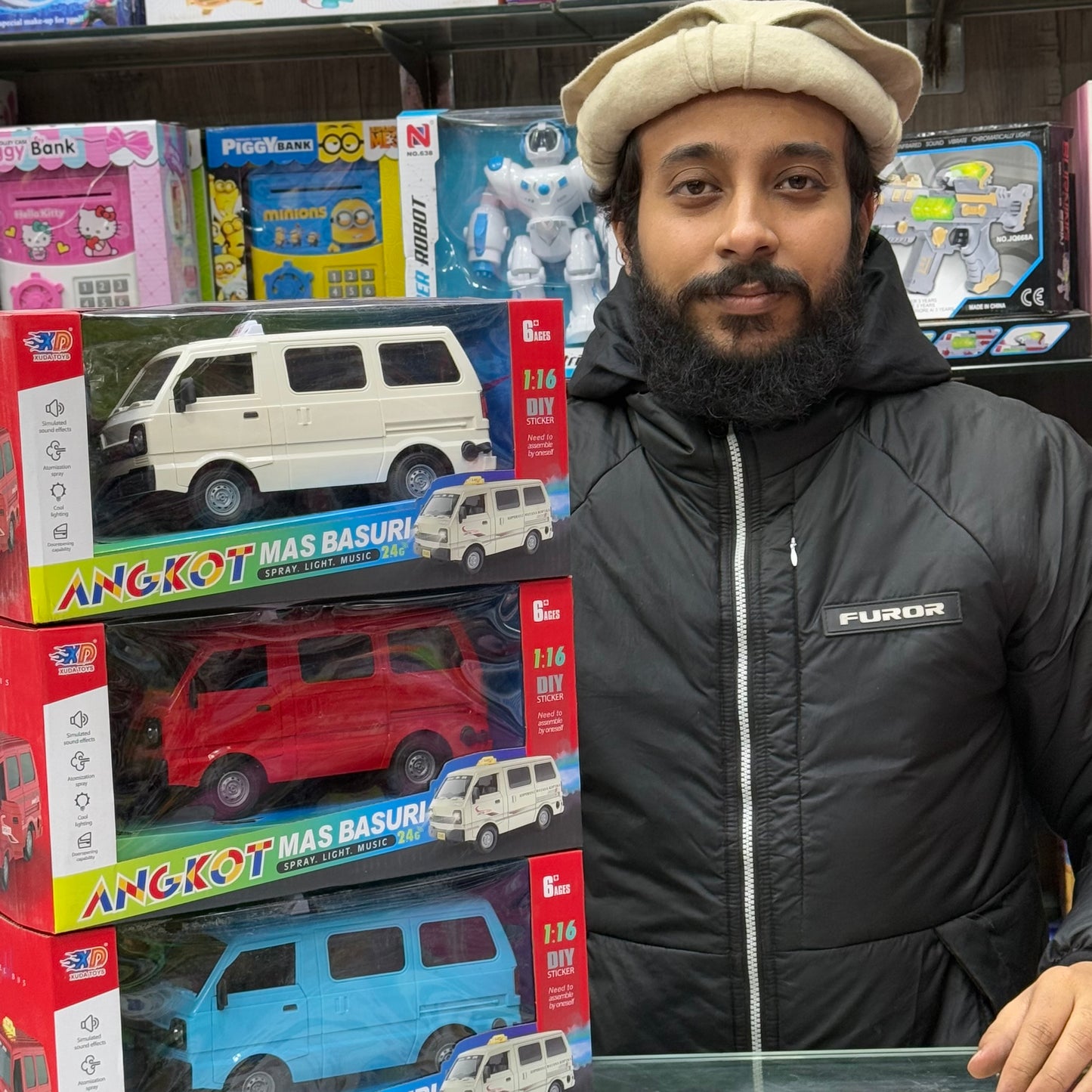 RC Chargeable Carry Dabba (Bolan) with Smoke