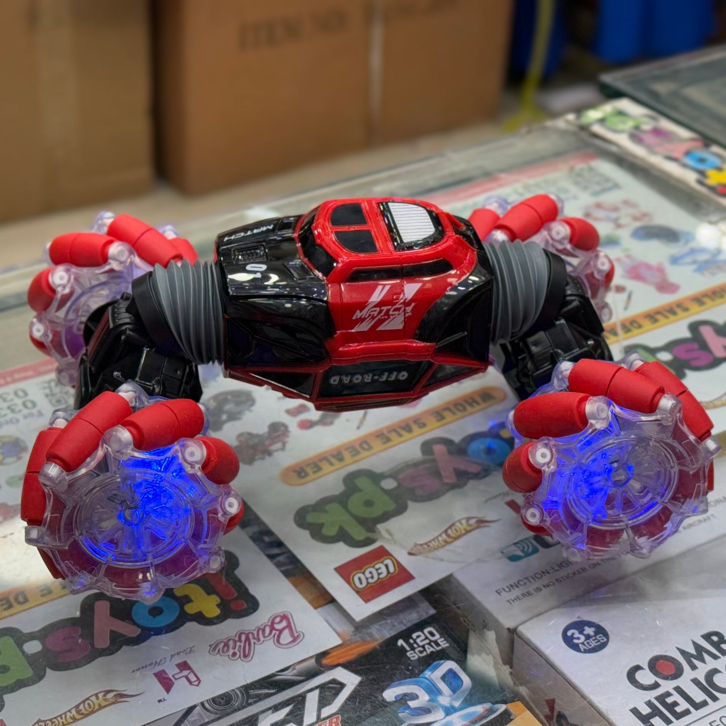 RC Watch Remote Deformation Car